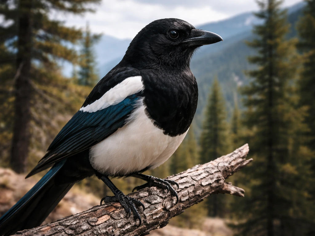Is the Magpie a State Bird? Which States Designate It