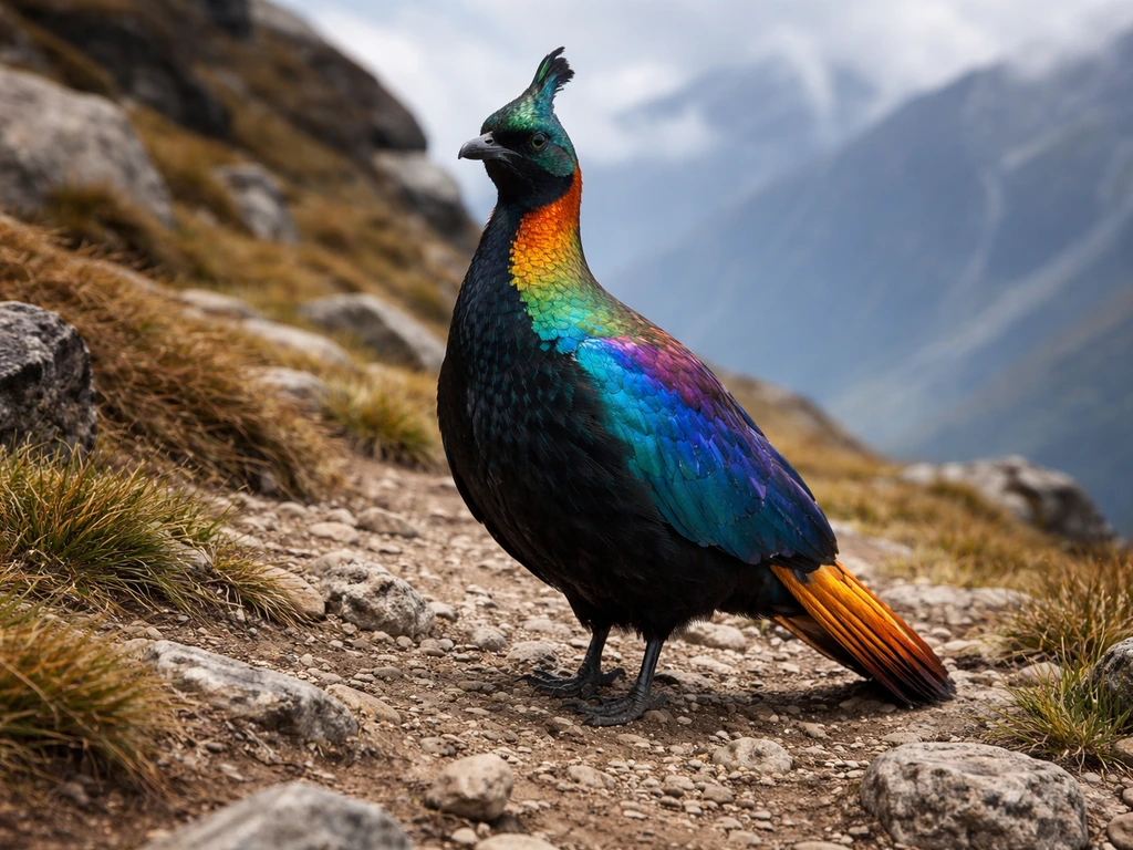 Himalayan monal is the national bird of which country?