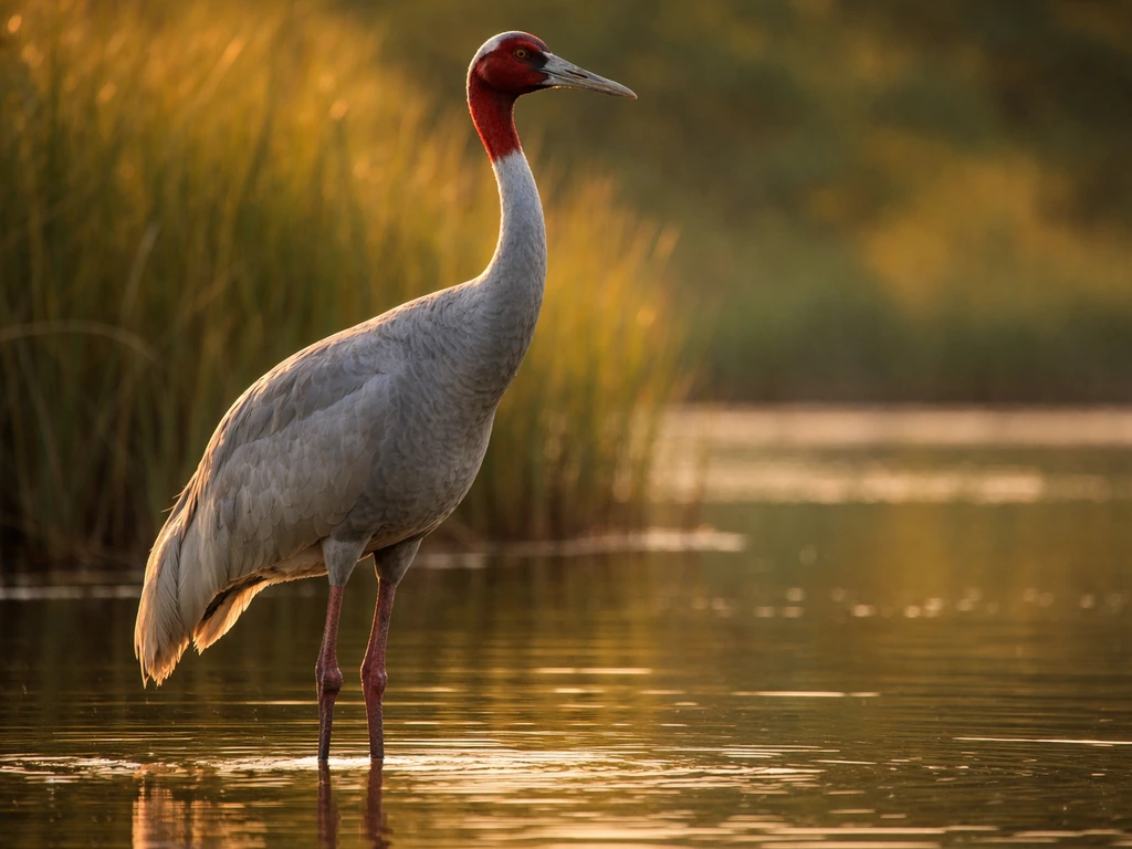 Sarus Crane Is the State Bird of Which State?