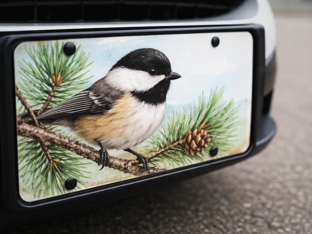 What Bird Is on the Maine License Plate? State Bird ID