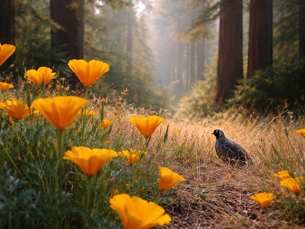 What Is the California State Bird and Flower? Plus Tree